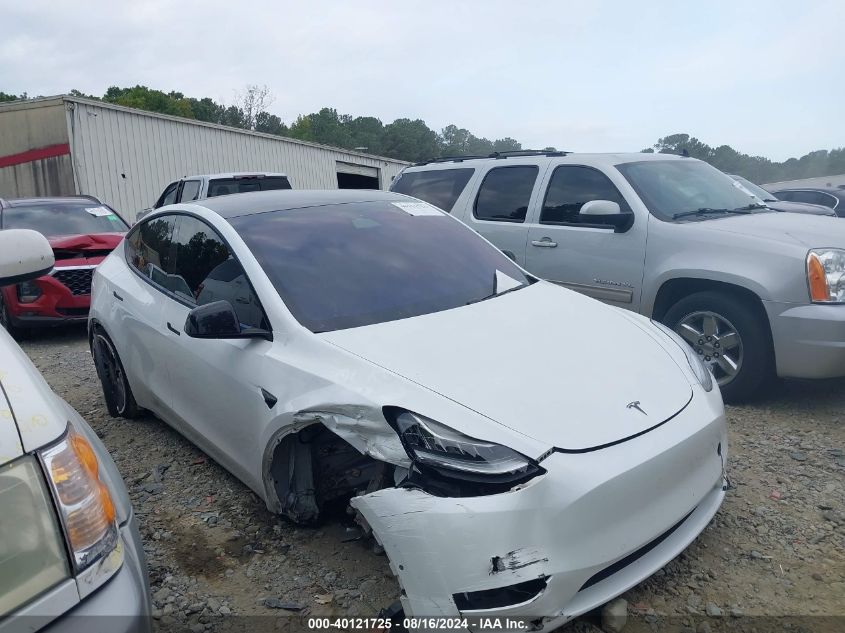 2020 Tesla Model Y VIN: 5YJYGDEFXLF025559 Lot: 40121725