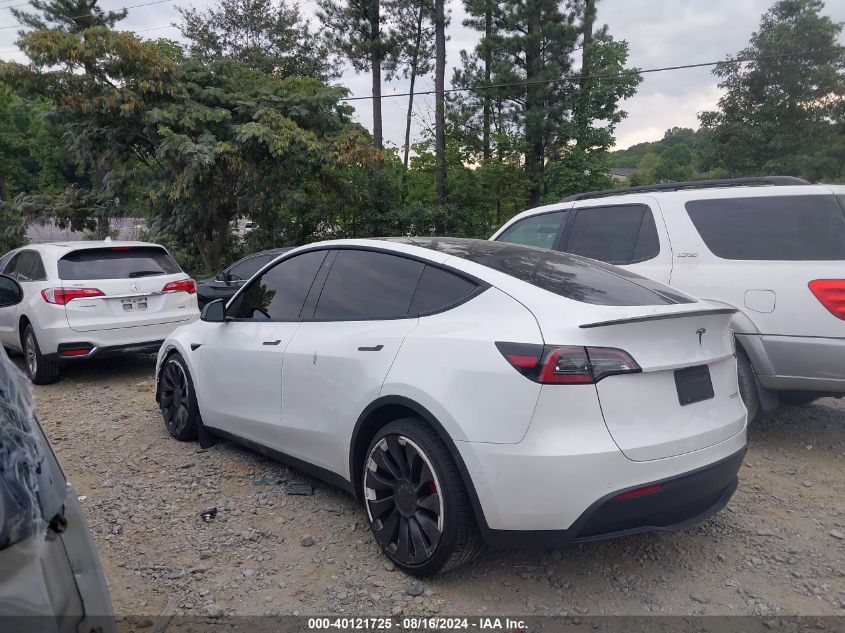 2020 Tesla Model Y VIN: 5YJYGDEFXLF025559 Lot: 40121725