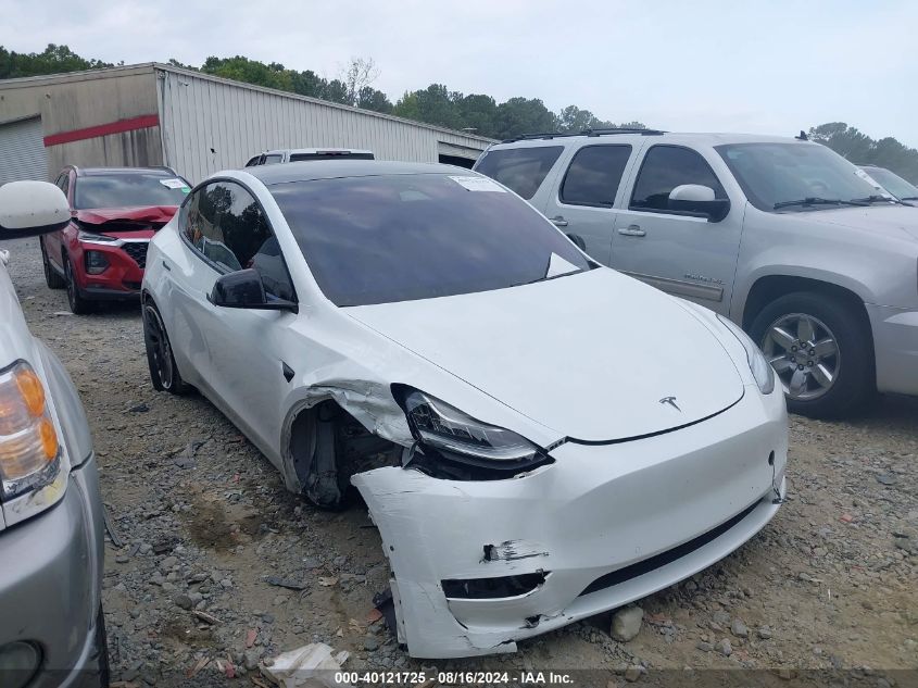 2020 Tesla Model Y VIN: 5YJYGDEFXLF025559 Lot: 40121725