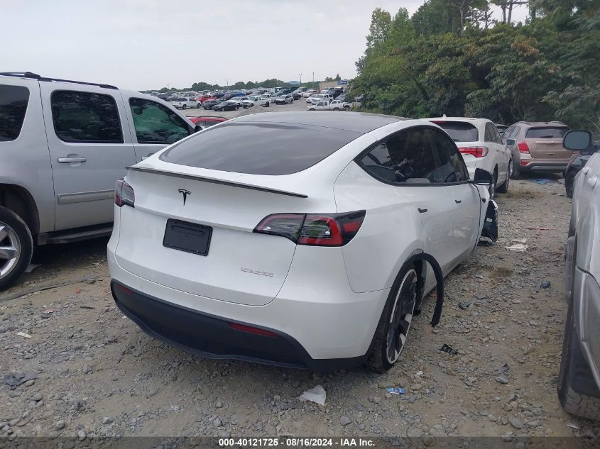 2020 Tesla Model Y VIN: 5YJYGDEFXLF025559 Lot: 40121725