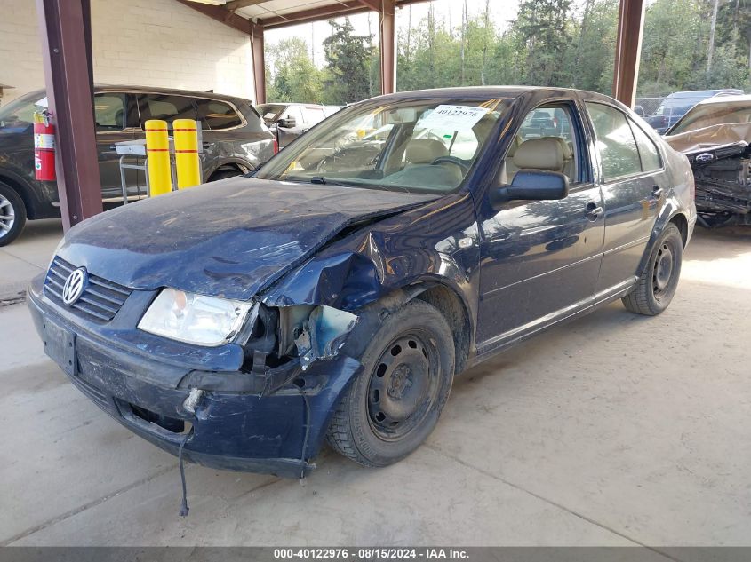 2002 Volkswagen Jetta Gls Tdi VIN: 3VWSP69MX2M148697 Lot: 40122976