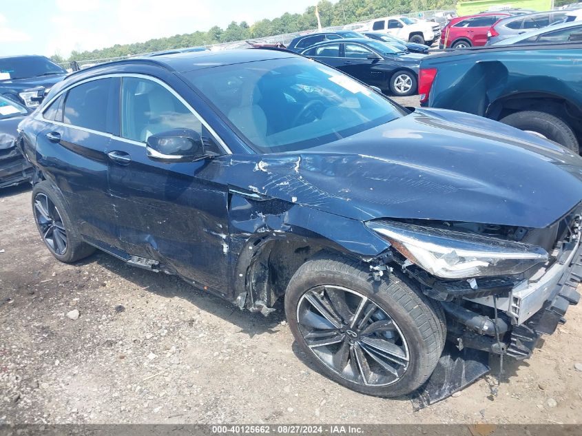 2022 Infiniti Qx55 Essential Awd VIN: 3PCAJ5K3XNF100640 Lot: 40125662