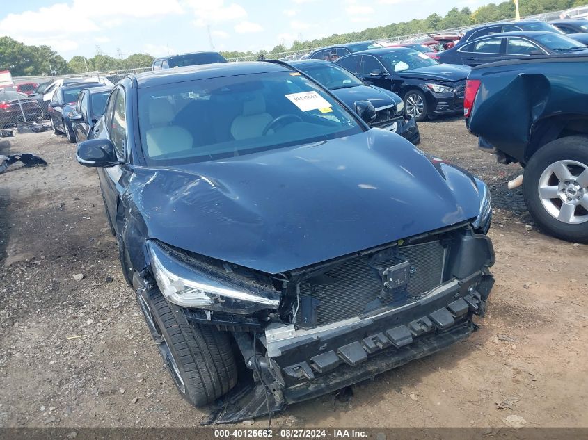 2022 Infiniti Qx55 Essential Awd VIN: 3PCAJ5K3XNF100640 Lot: 40125662