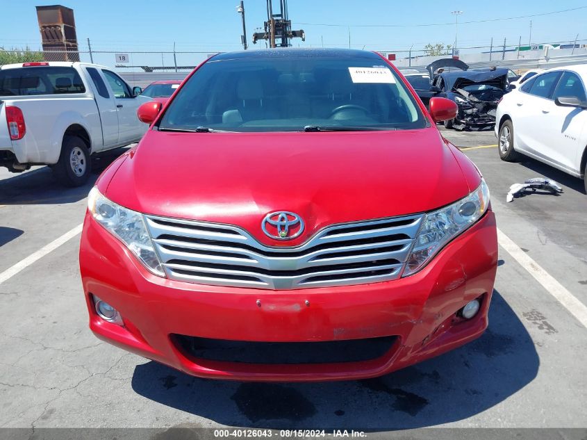 2012 Toyota Venza Xle VIN: 4T3ZA3BB1CU060924 Lot: 40126043