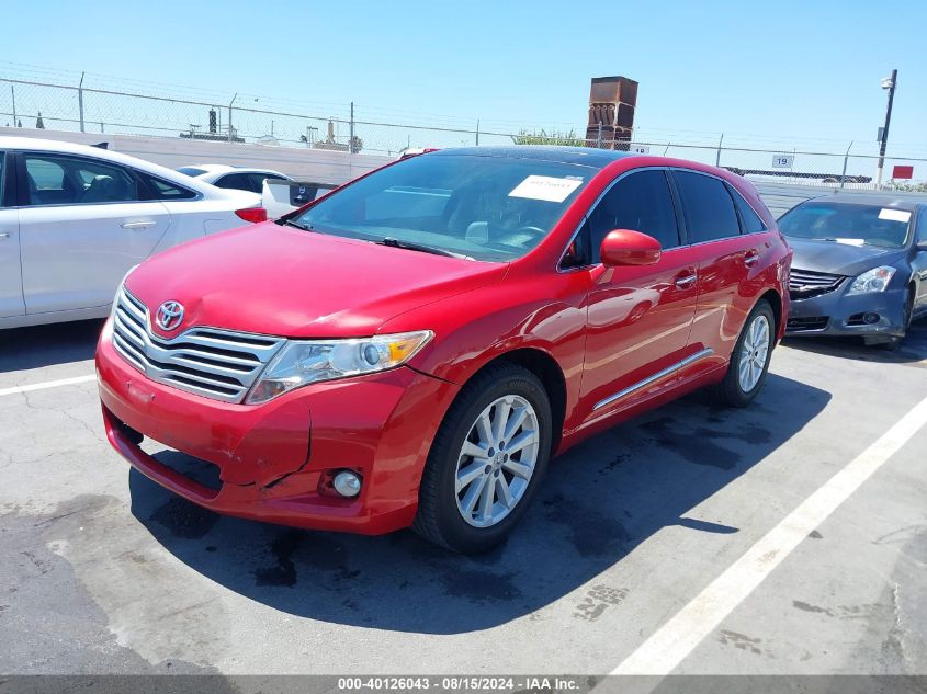 2012 Toyota Venza Xle VIN: 4T3ZA3BB1CU060924 Lot: 40126043