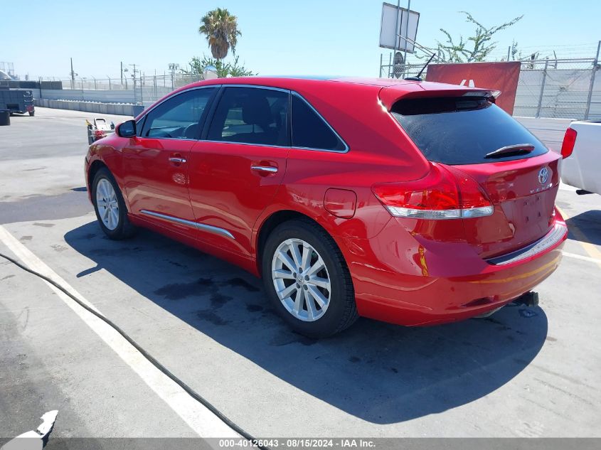 2012 Toyota Venza Xle VIN: 4T3ZA3BB1CU060924 Lot: 40126043