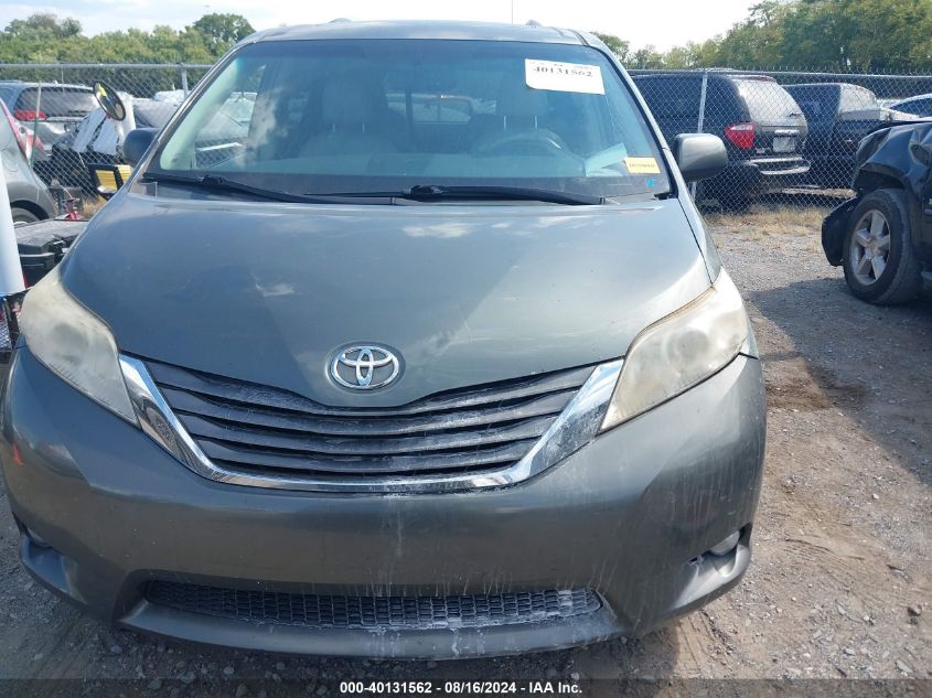 2011 Toyota Sienna Xle V6 VIN: 5TDYK3DC5BS047267 Lot: 40131562