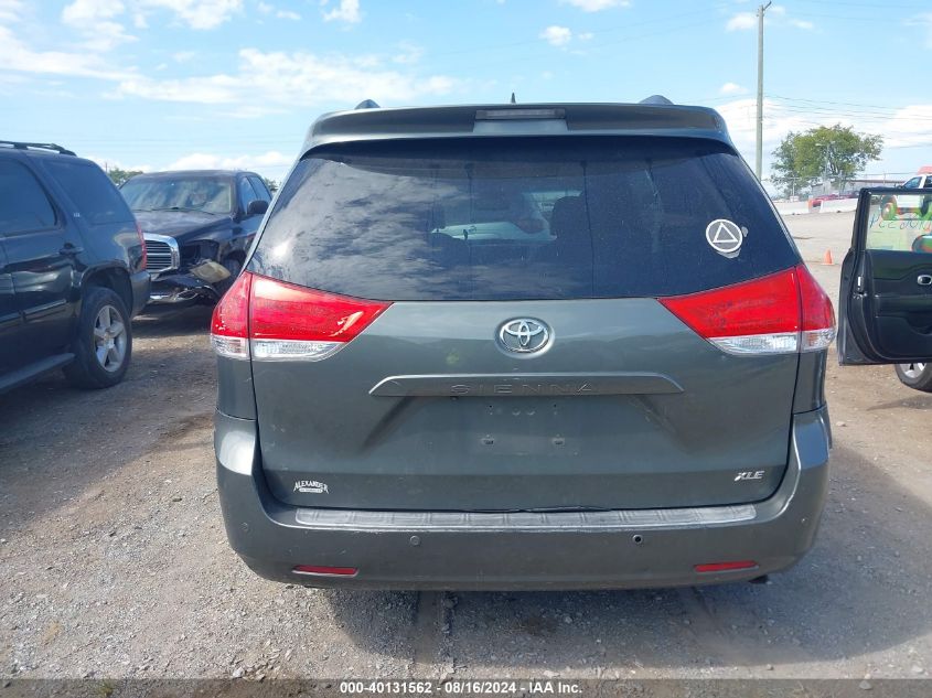 2011 Toyota Sienna Xle V6 VIN: 5TDYK3DC5BS047267 Lot: 40131562