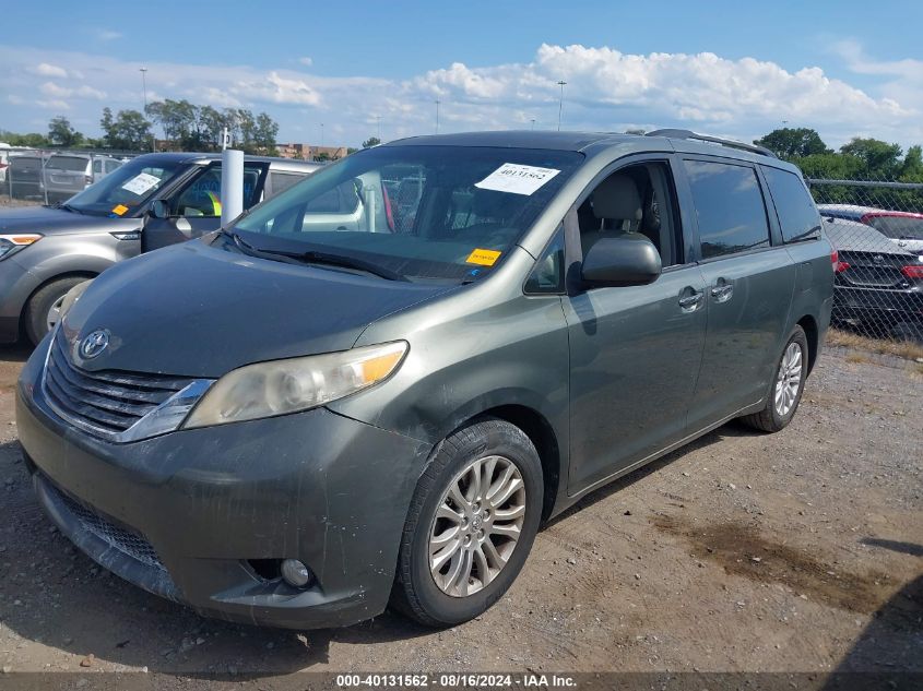 2011 Toyota Sienna Xle V6 VIN: 5TDYK3DC5BS047267 Lot: 40131562