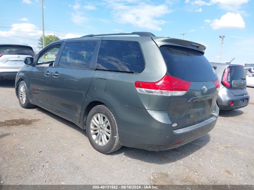 2011 Toyota Sienna Xle V6 VIN: 5TDYK3DC5BS047267 Lot: 40131562