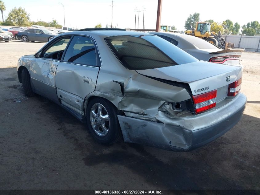 1998 Lexus Es 300 VIN: JT8BF28G9W5048238 Lot: 40136338