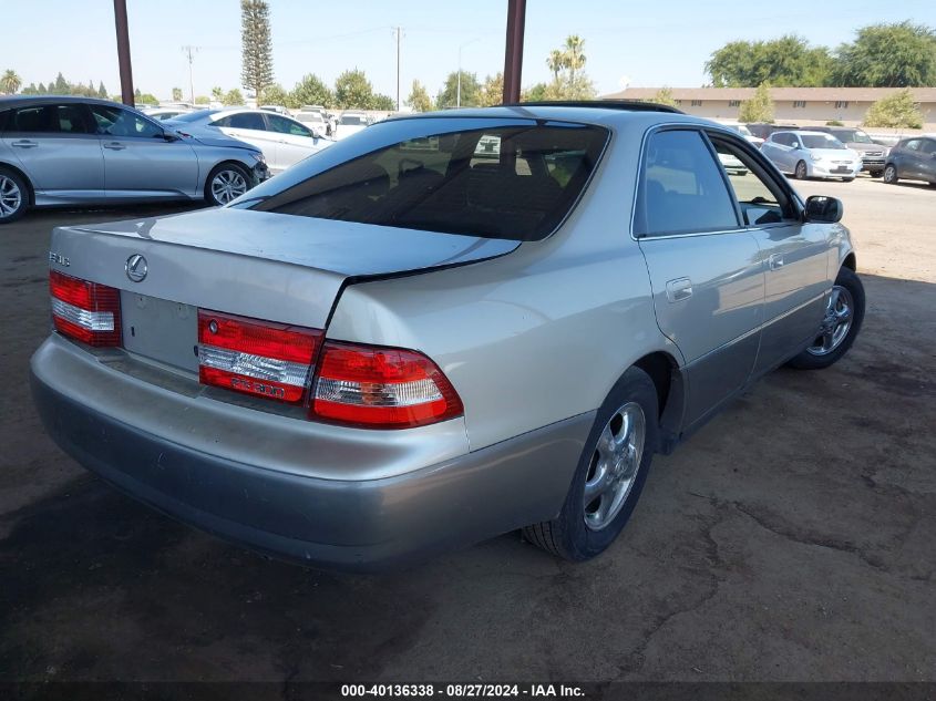 1998 Lexus Es 300 VIN: JT8BF28G9W5048238 Lot: 40136338