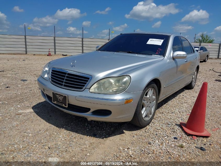 2003 Mercedes-Benz S 430 VIN: WDBNG70J53A321046 Lot: 40137358