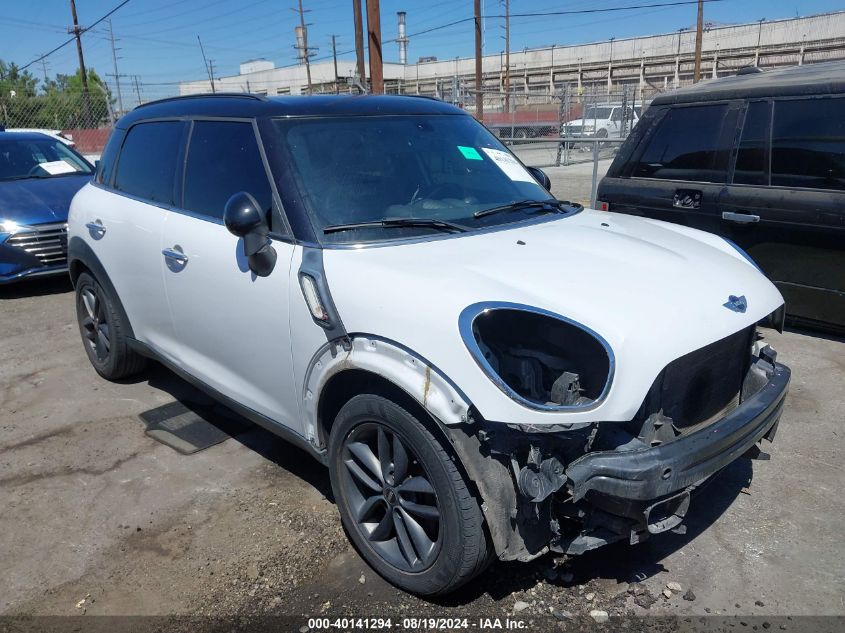 2013 Mini Countryman Cooper S VIN: WMWZC3C52DWP24053 Lot: 40141294