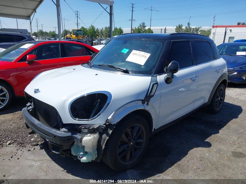 2013 Mini Countryman Cooper S VIN: WMWZC3C52DWP24053 Lot: 40141294