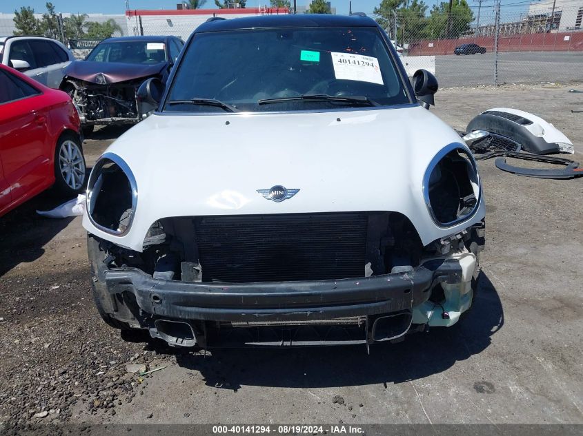 2013 Mini Countryman Cooper S VIN: WMWZC3C52DWP24053 Lot: 40141294