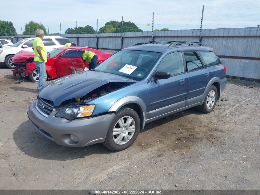 2005 Subaru Outback 2.5I VIN: 4S4BP61C157339358 Lot: 40142982