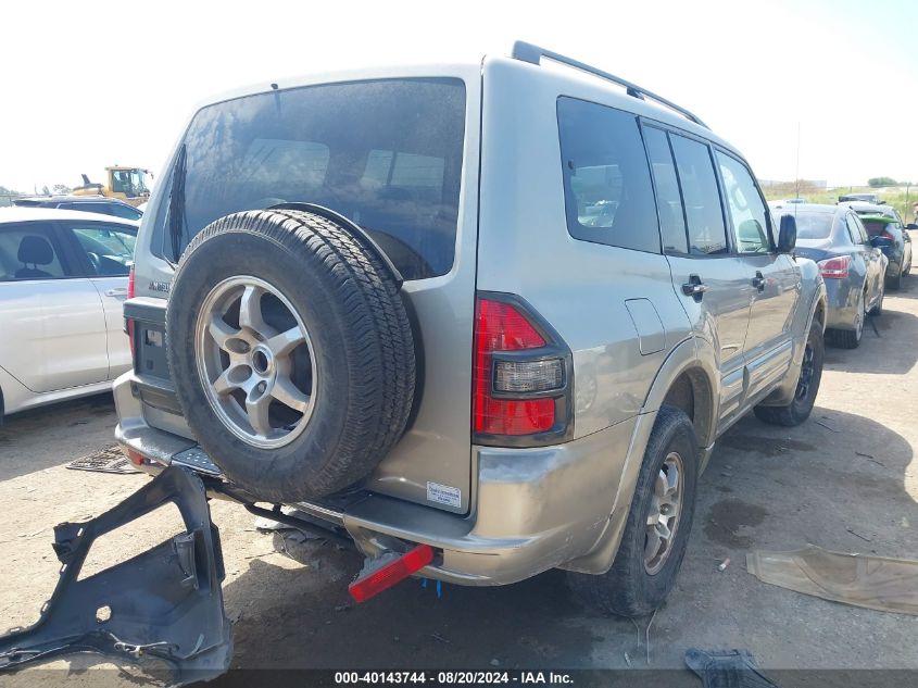 2001 Mitsubishi Montero Xls VIN: JA4MW31R91J030697 Lot: 40143744