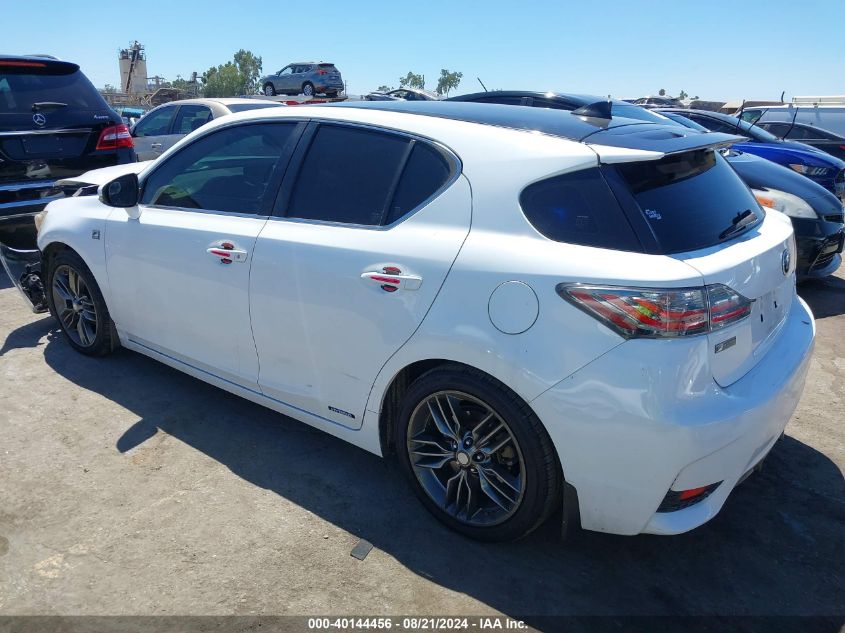 2015 Lexus Ct 200H VIN: JTHKD5BH7F2214184 Lot: 40144456