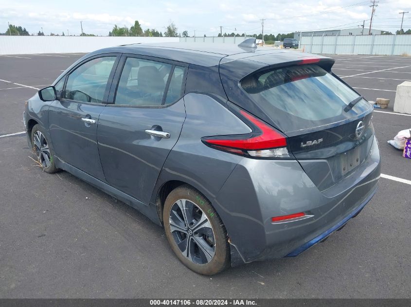 2021 Nissan Leaf Sl Plus 62 Kwh VIN: 1N4BZ1DV1MC555723 Lot: 40147106