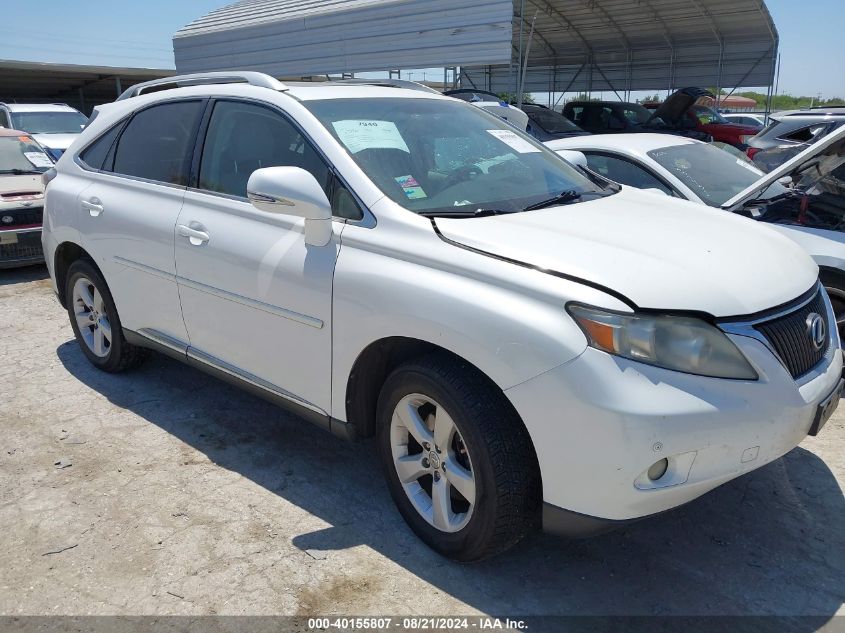 2010 Lexus Rx 350 350 VIN: 2T2BK1BA4AC026764 Lot: 40155807