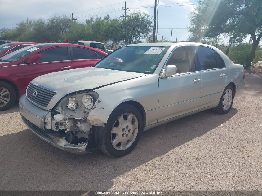 2003 Lexus Ls 430 VIN: JTHBN30F530118161 Lot: 40156443