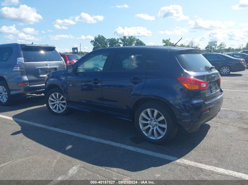 2011 Mitsubishi Outlander Sport Se VIN: JA4AR4AU1BZ023847 Lot: 40157027