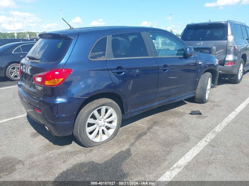 2011 Mitsubishi Outlander Sport Se VIN: JA4AR4AU1BZ023847 Lot: 40157027