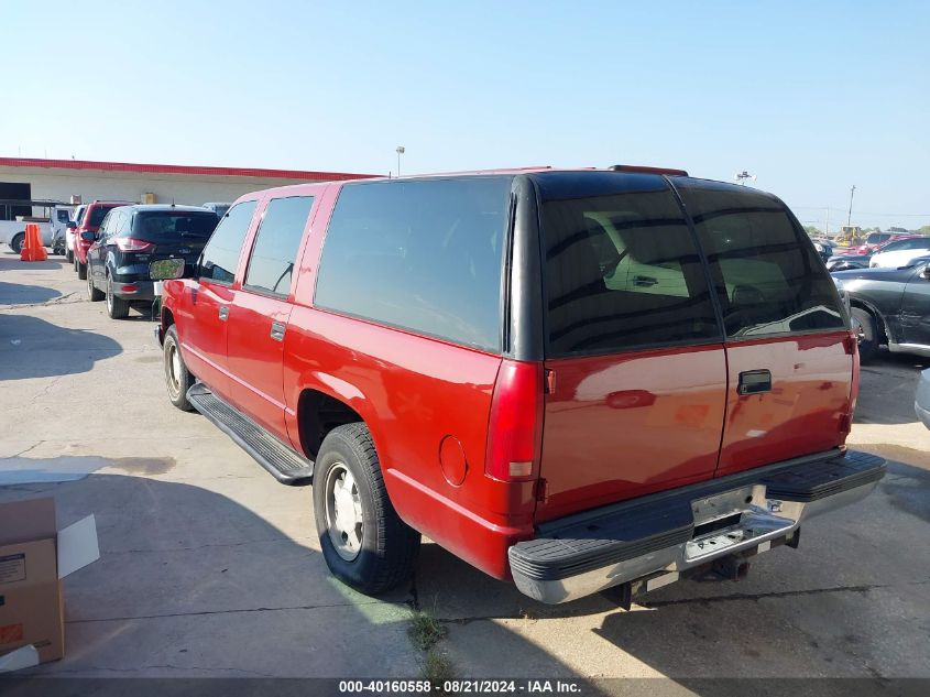 1998 Chevrolet Suburban 1500 VIN: 3GNEC16R7WG133388 Lot: 40160558