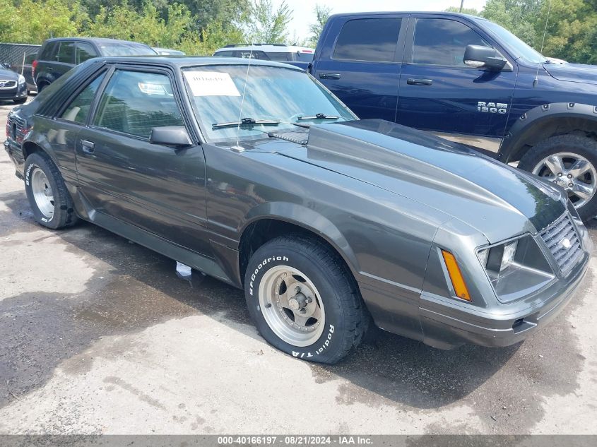 1984 Ford Mustang L VIN: 1FABP28A3EF228923 Lot: 40166197