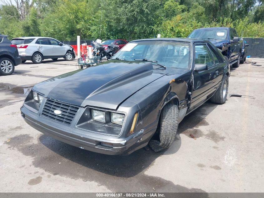 1984 Ford Mustang L VIN: 1FABP28A3EF228923 Lot: 40166197