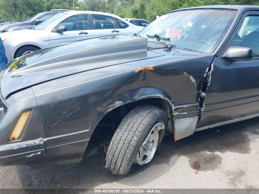 1984 Ford Mustang L VIN: 1FABP28A3EF228923 Lot: 40166197