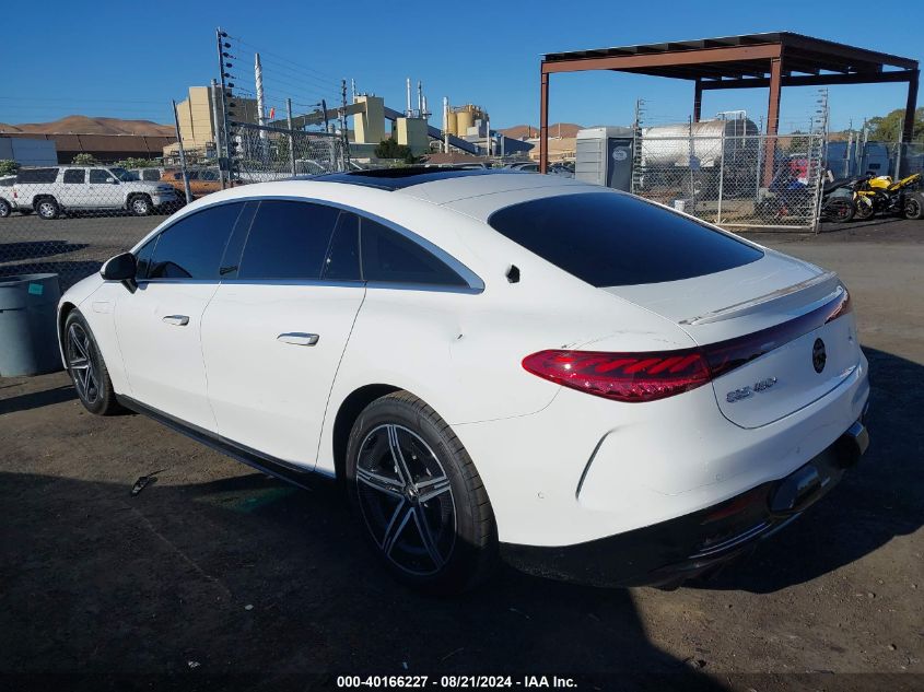 2023 Mercedes-Benz Eqs 450+ Sedan 450+ VIN: W1KCG2DB1PA032403 Lot: 40166227