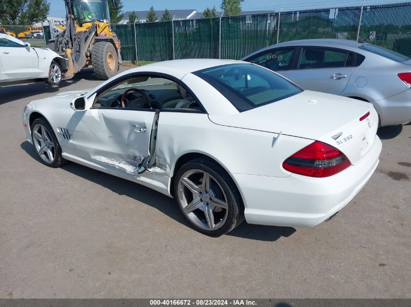 2009 Mercedes-Benz Sl 550 VIN: WDBSK71F99F145478 Lot: 40166672