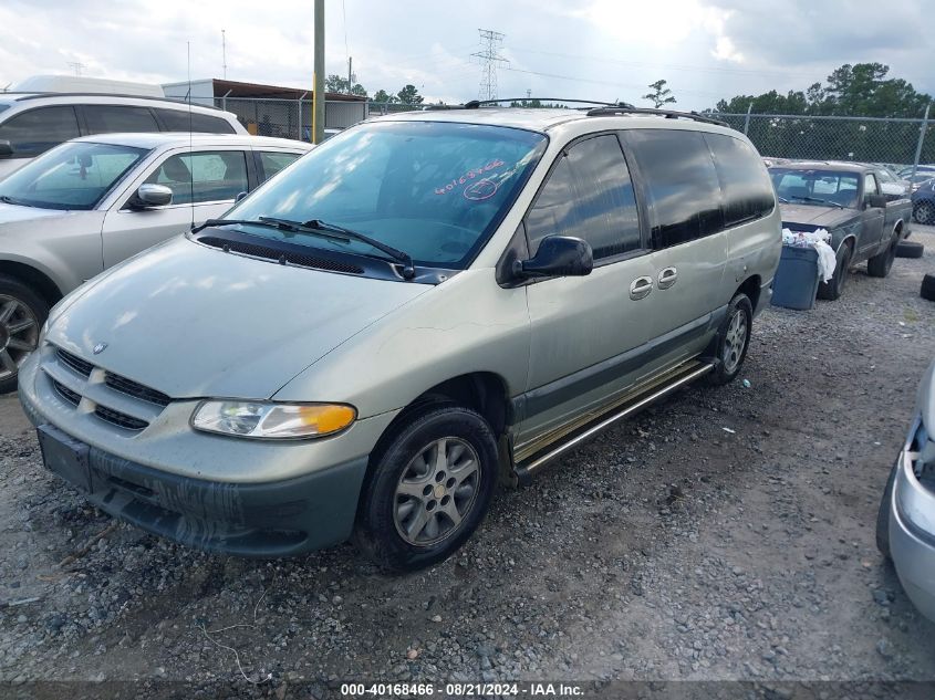 1999 Dodge Grand Caravan Se VIN: 2B4GP44G4XR228296 Lot: 40168466