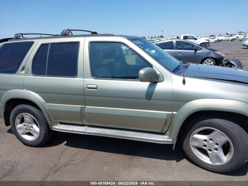 2001 Infiniti Qx4 Luxury VIN: JNRDR09Y11W216969 Lot: 40169424