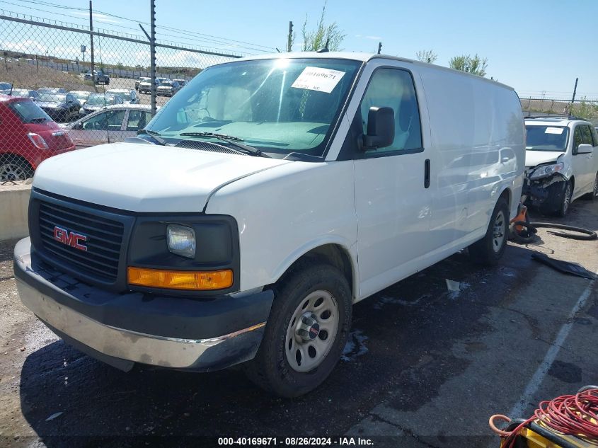 2013 GMC Savana 1500 Work Van VIN: 1GTS8AF44D1102788 Lot: 40169671