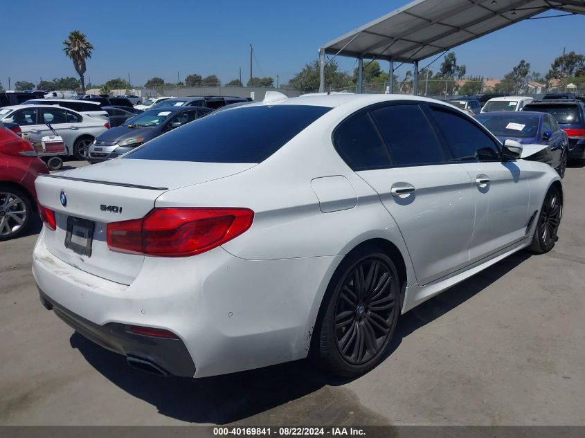 2018 BMW 540I VIN: WBAJE5C53JWA96344 Lot: 40169841