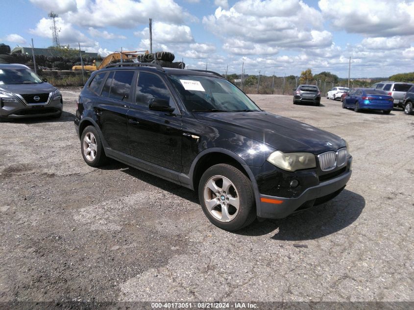 2007 BMW X3 3.0Si VIN: WBXPC93407WF22598 Lot: 40173051