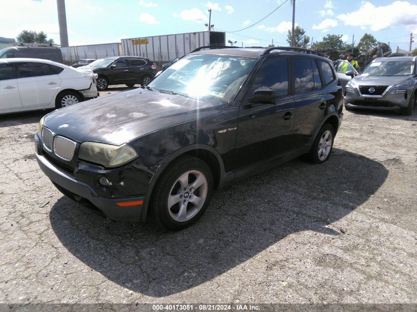 2007 BMW X3 3.0Si VIN: WBXPC93407WF22598 Lot: 40173051