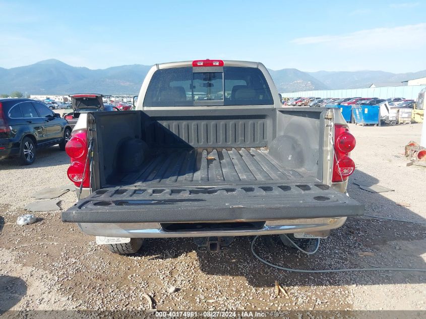 2007 Dodge Ram 2500 Slt/Trx4 Off Road/Sport/Power Wagon VIN: 1D7KS28D47J605560 Lot: 40174961