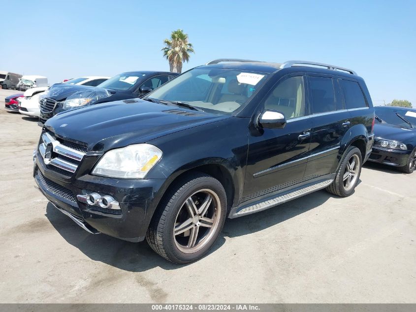 2010 Mercedes-Benz Gl 450 4Matic VIN: 4JGBF7BE4AA615327 Lot: 40175324