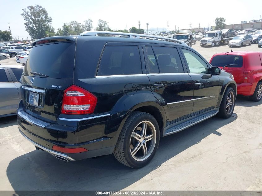 2010 Mercedes-Benz Gl 450 4Matic VIN: 4JGBF7BE4AA615327 Lot: 40175324