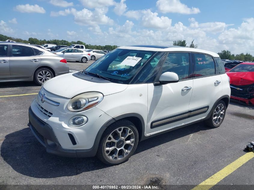 2014 Fiat 500L Trekking VIN: ZFBCFADH0EZ009093 Lot: 40175952