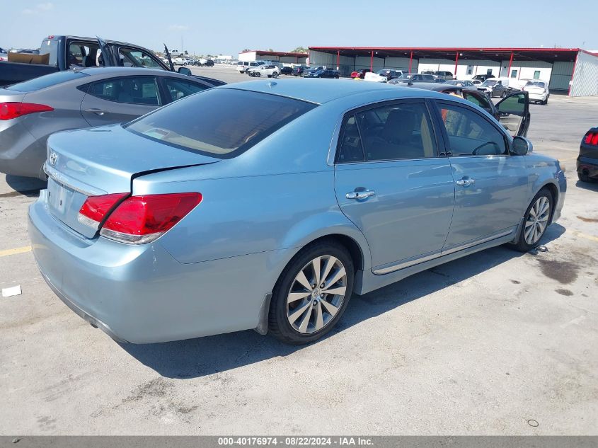 2011 Toyota Avalon Limited VIN: 4T1BK3DB8BU403327 Lot: 40176974