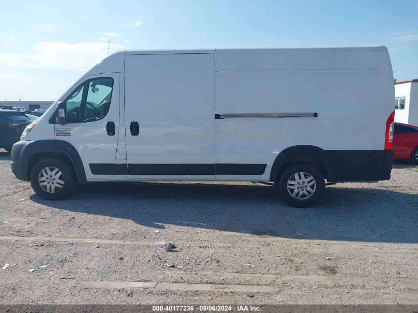 2021 Ram Promaster 3500 Cargo Van High Roof 159 Wb Ext VIN: 3C6MRVJG7ME514500 Lot: 40177236