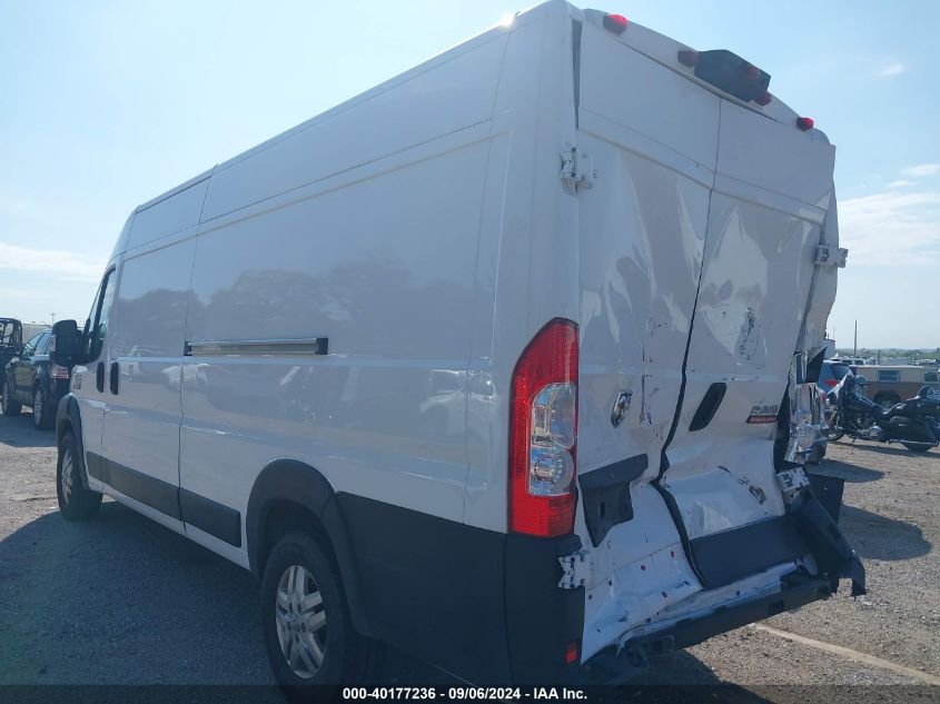 2021 Ram Promaster 3500 Cargo Van High Roof 159 Wb Ext VIN: 3C6MRVJG7ME514500 Lot: 40177236