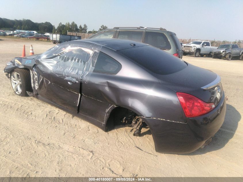 2009 Infiniti G37 Journey/Sport VIN: JNKCV64E99M607252 Lot: 40180007