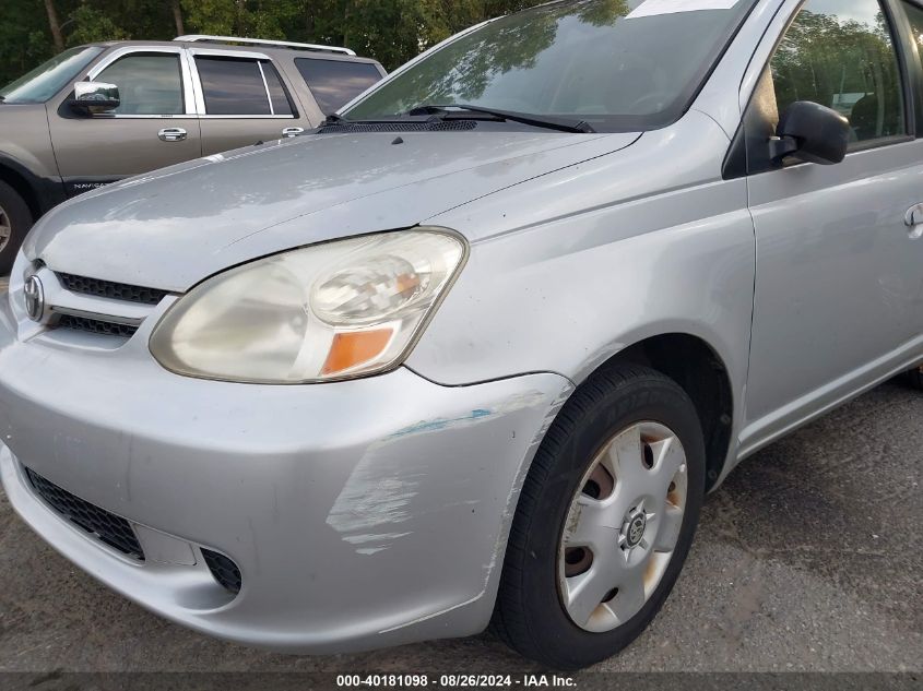 2003 Toyota Echo VIN: JTDBT123930289025 Lot: 40181098