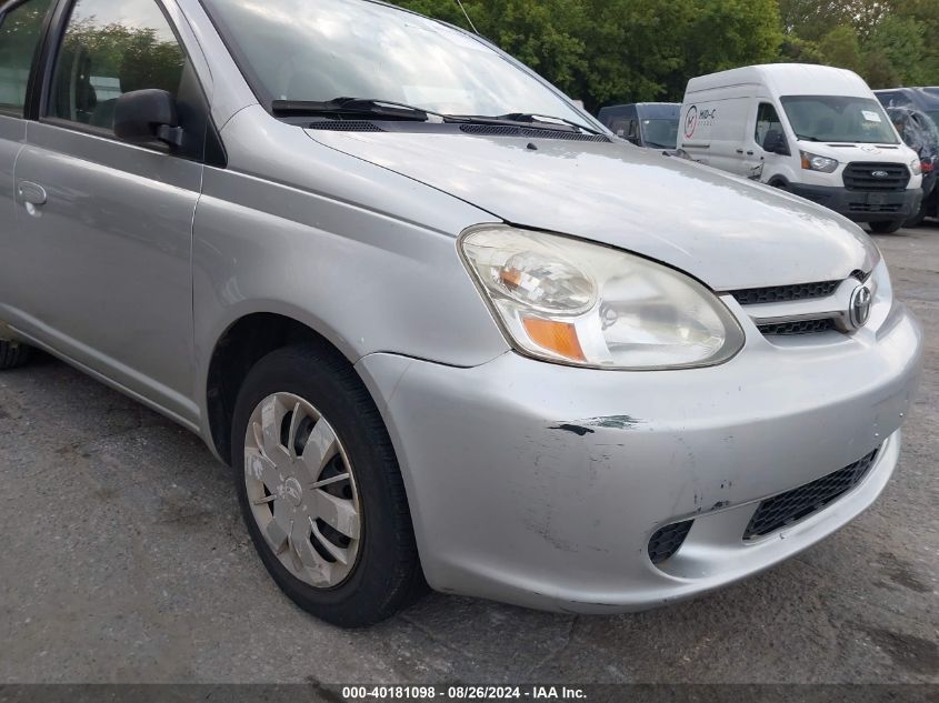 2003 Toyota Echo VIN: JTDBT123930289025 Lot: 40181098